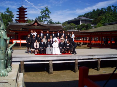 厳島神社　結婚式